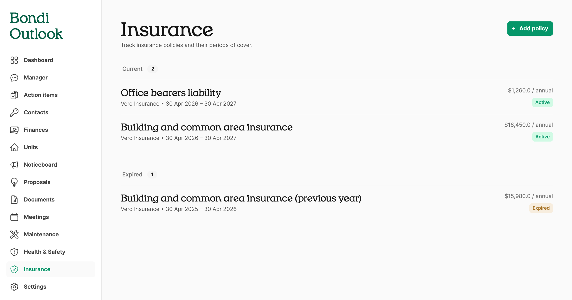 Put insurance on the agenda properly in Quarter