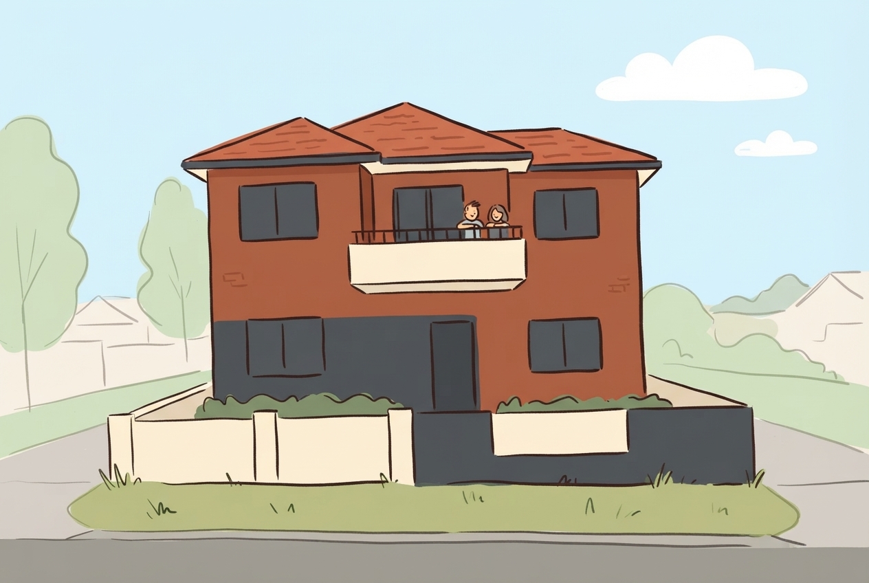 An illustration of 18 New Street, Balgowlah