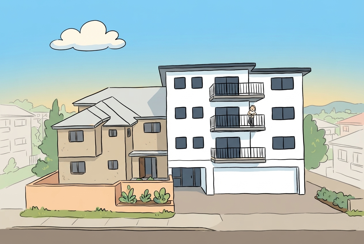 An illustration of 85 Ewos Parade, Cronulla