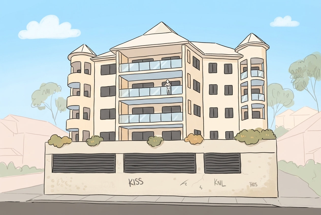An illustration of 1 The Avenue, Hurstville