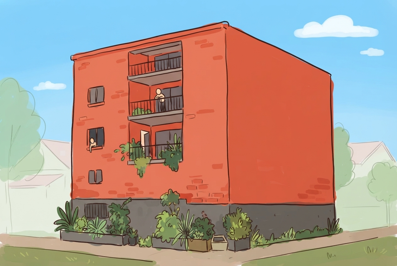 An illustration of 34 Young Street, Redfern