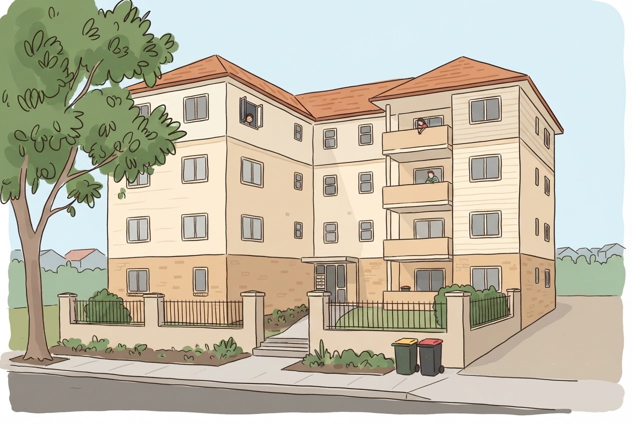 An illustration of 22 Ness Avenue, Dulwich Hill