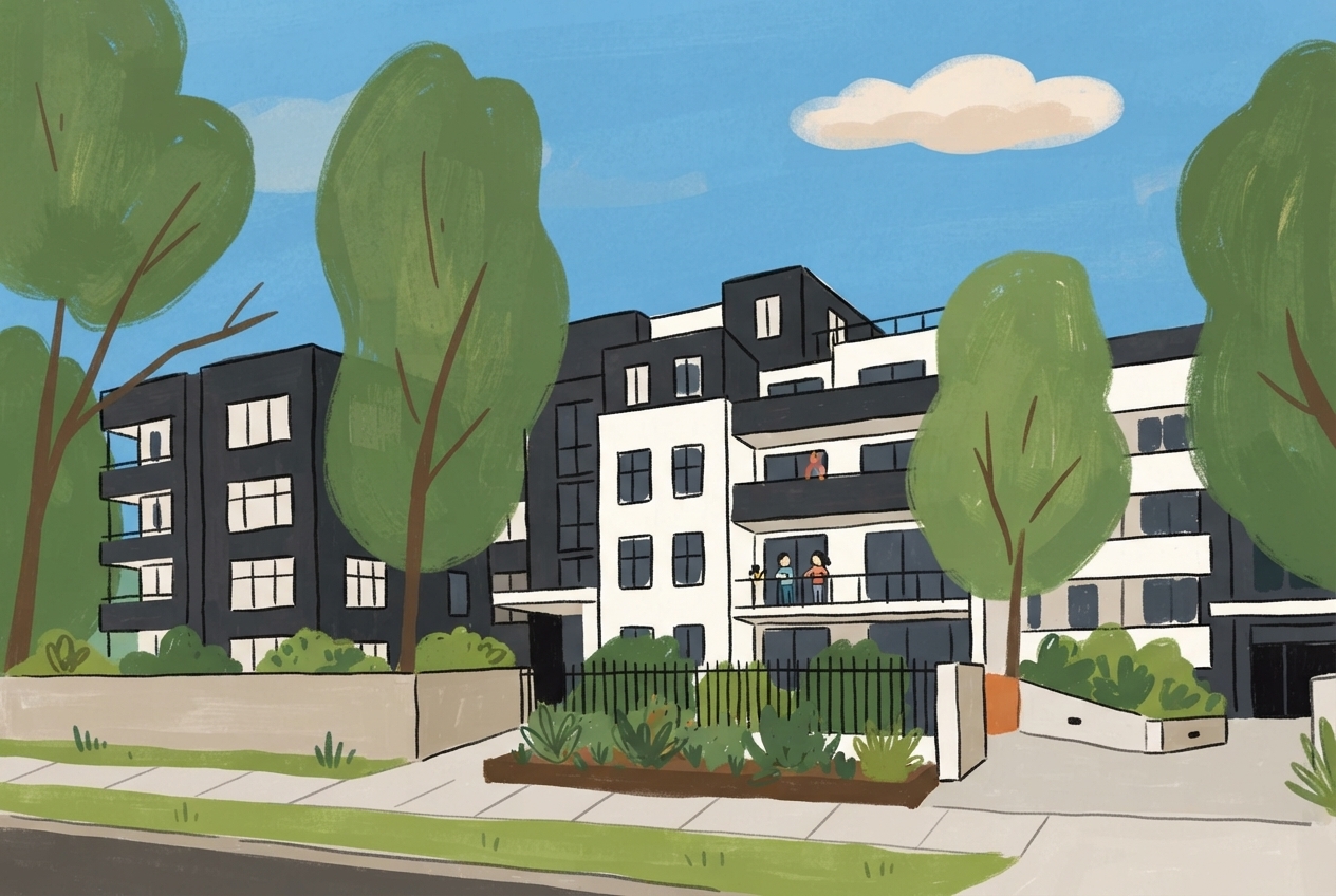 An illustration of 9 Blaxland Avenue, Newington