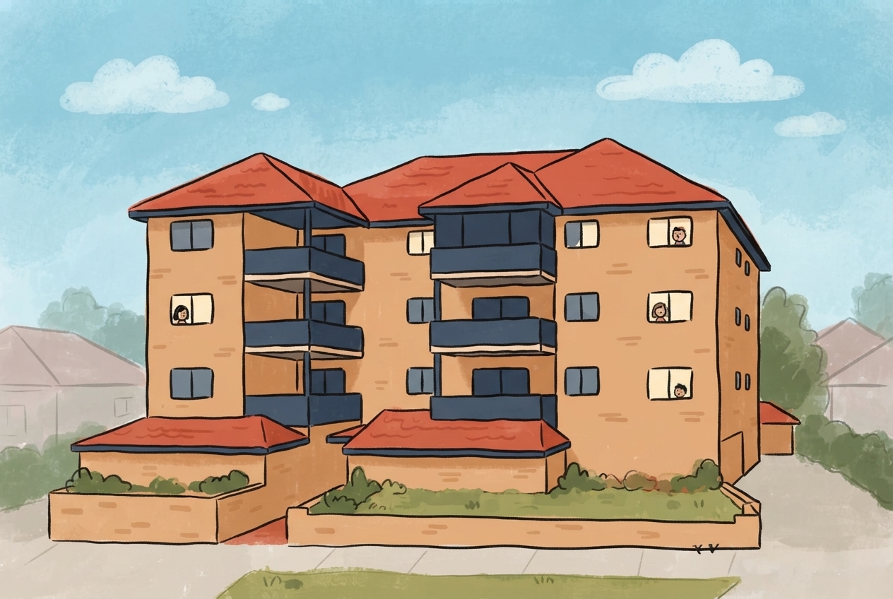 An illustration of 7 Chertsey Avenue, Bankstown
