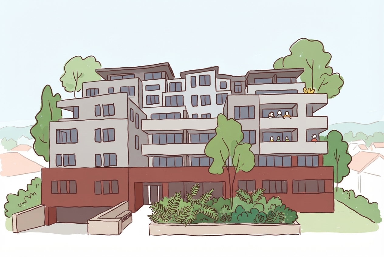 An illustration of 10 Duntroon Avenue, St Leonards