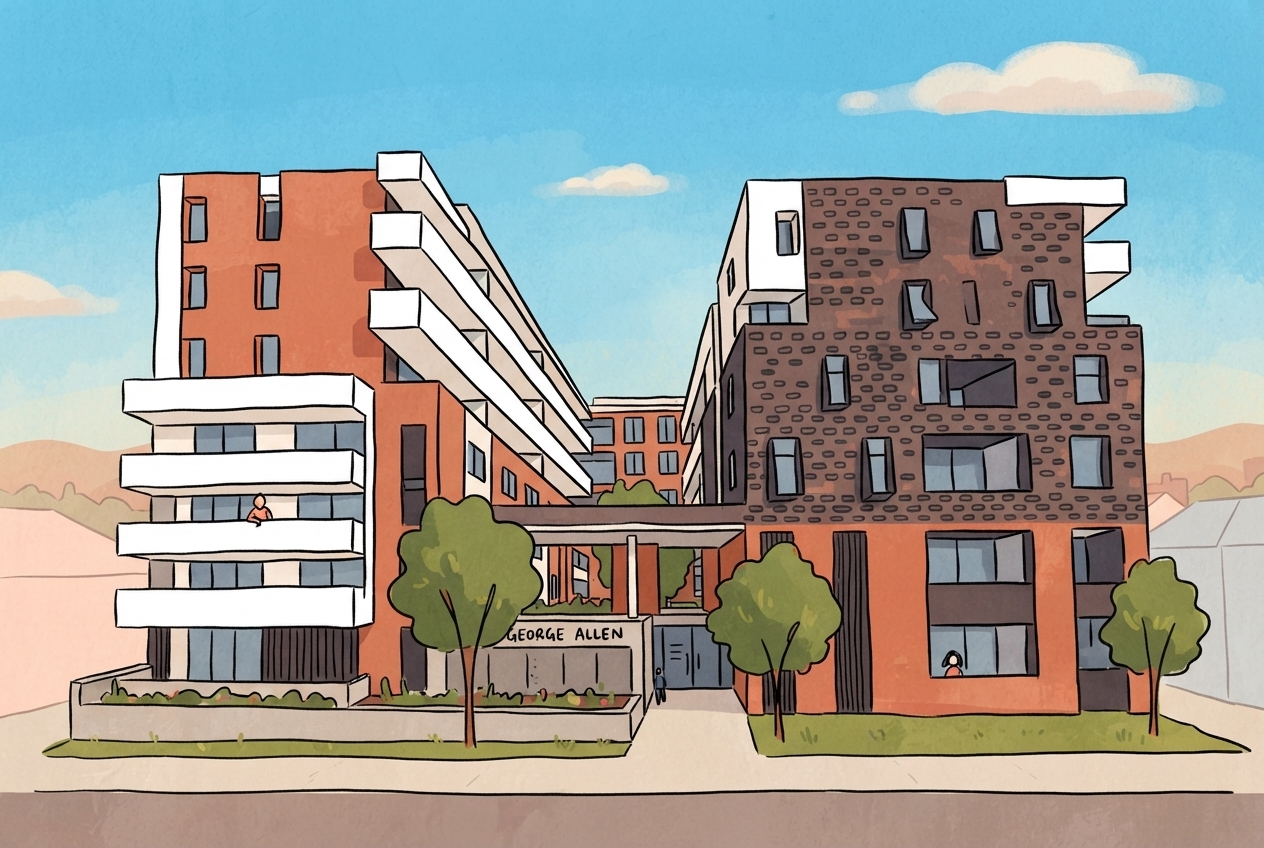 An illustration of 356 George Street, Waterloo