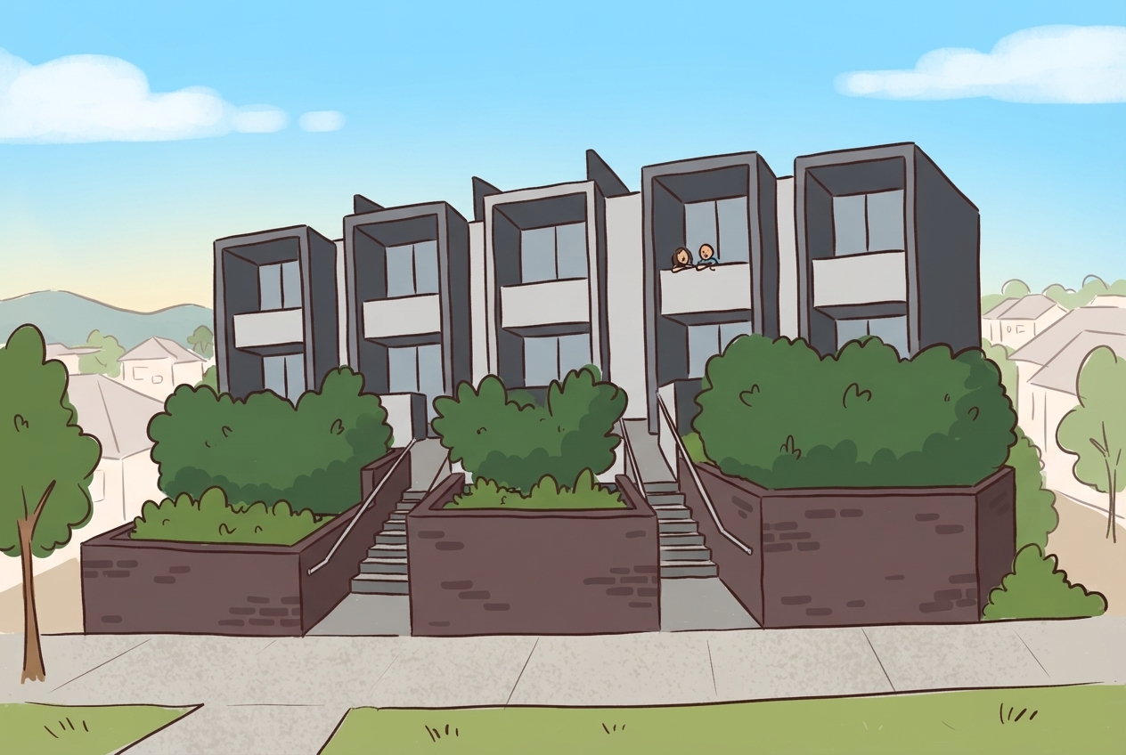 An illustration of 543 Chapel Road, Bankstown