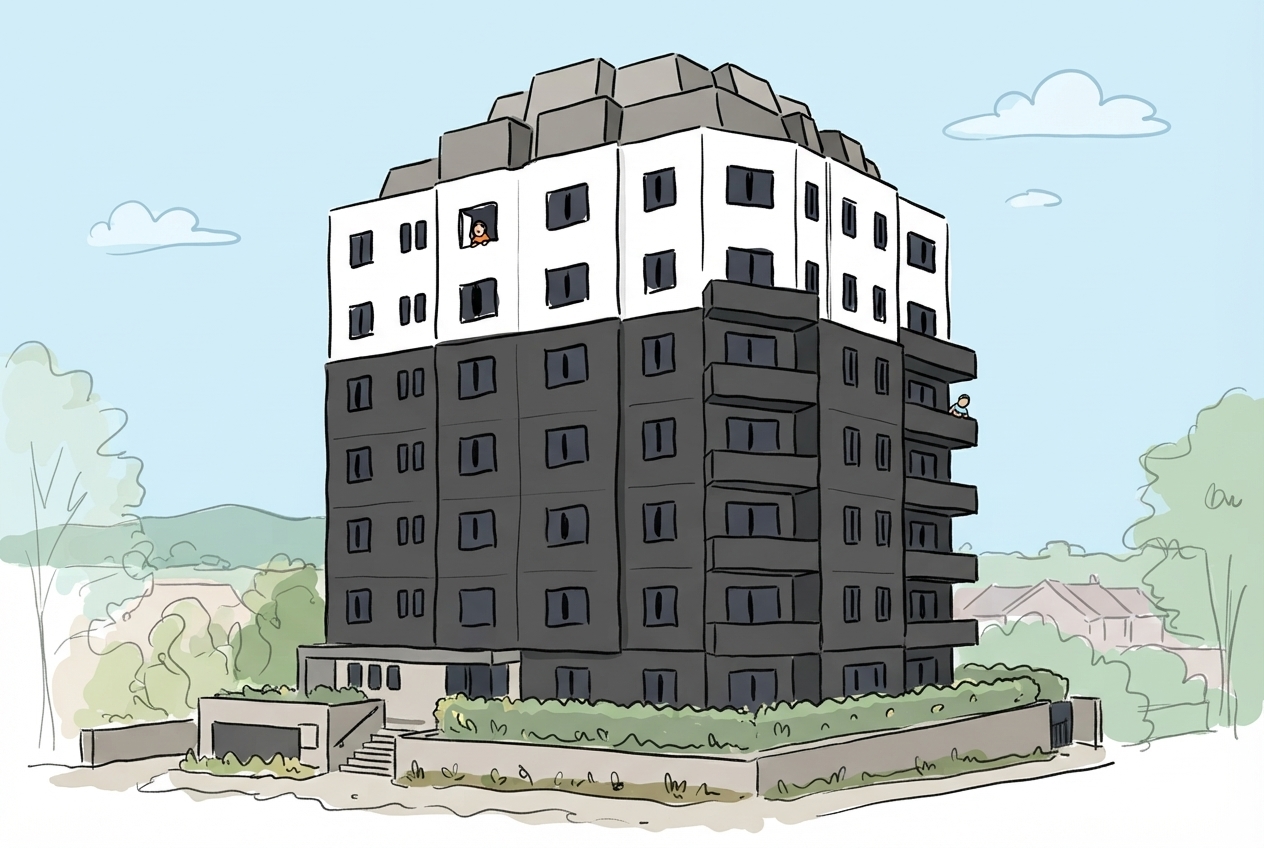 An illustration of 61 Lavender Street, Milsons Point