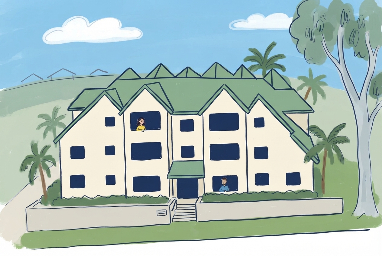 An illustration of 54 McLean Street, Coolangatta