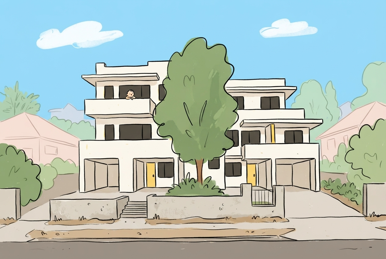 An illustration of 42 Forbes Street, West End