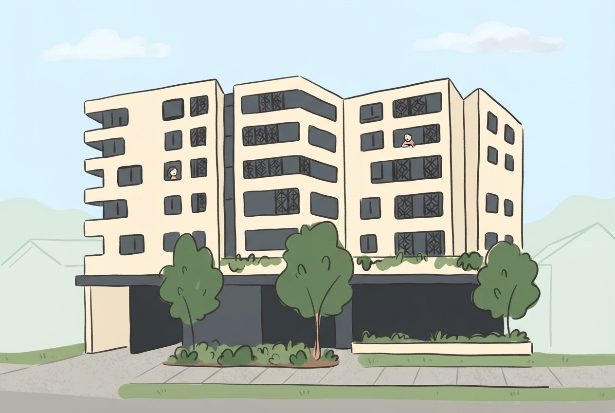 An illustration of 4 Hubert Street, Woolloongabba