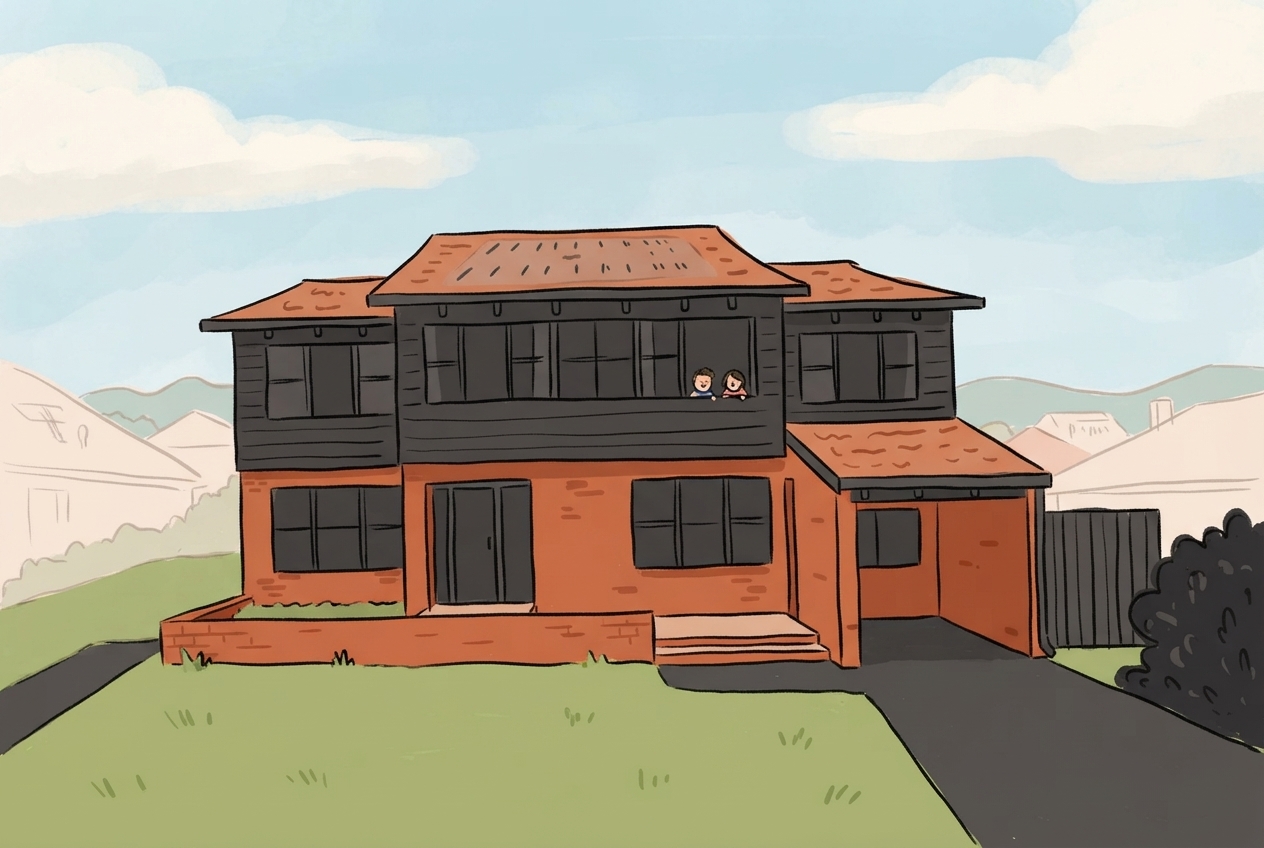 An illustration of 25 The Crescent, McCracken
