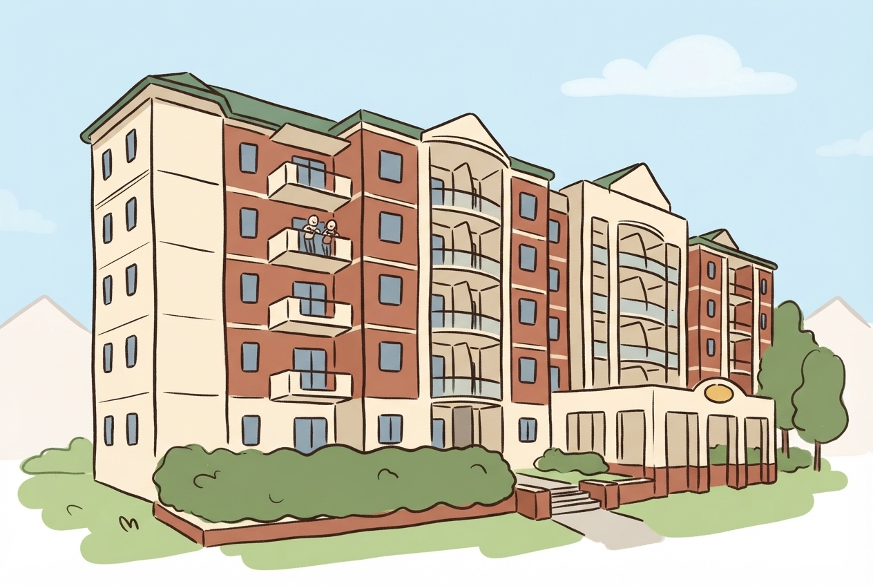 An illustration of 188 Carrington Street, Adelaide