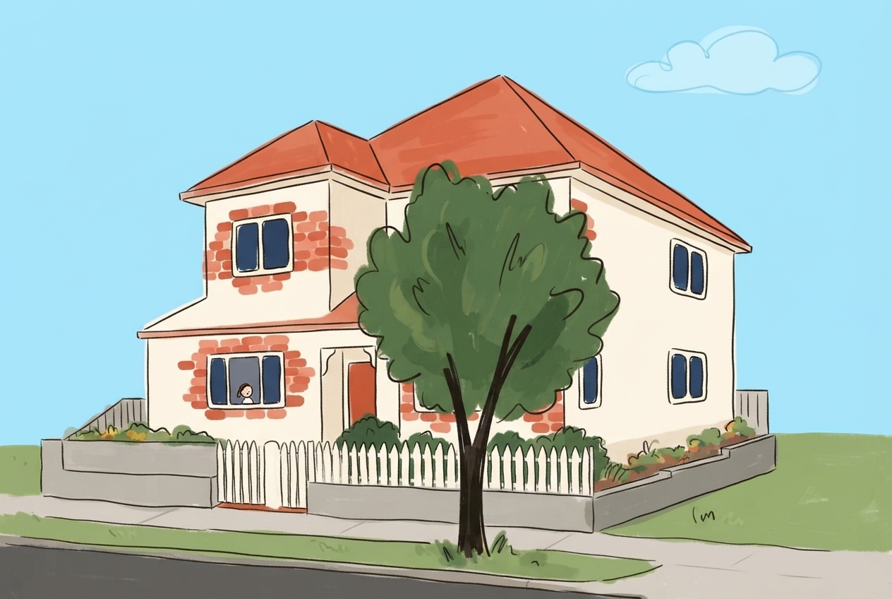 An illustration of 22 Thear Street, East Geelong