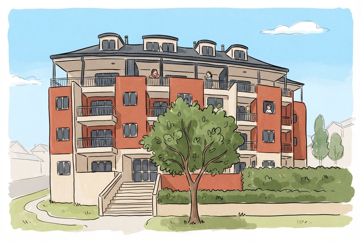 An illustration of 77 Village Way, Maribyrnong