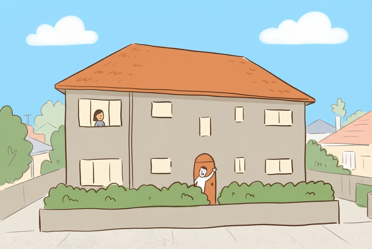 An illustration of 28 Westgarth Street, Northcote