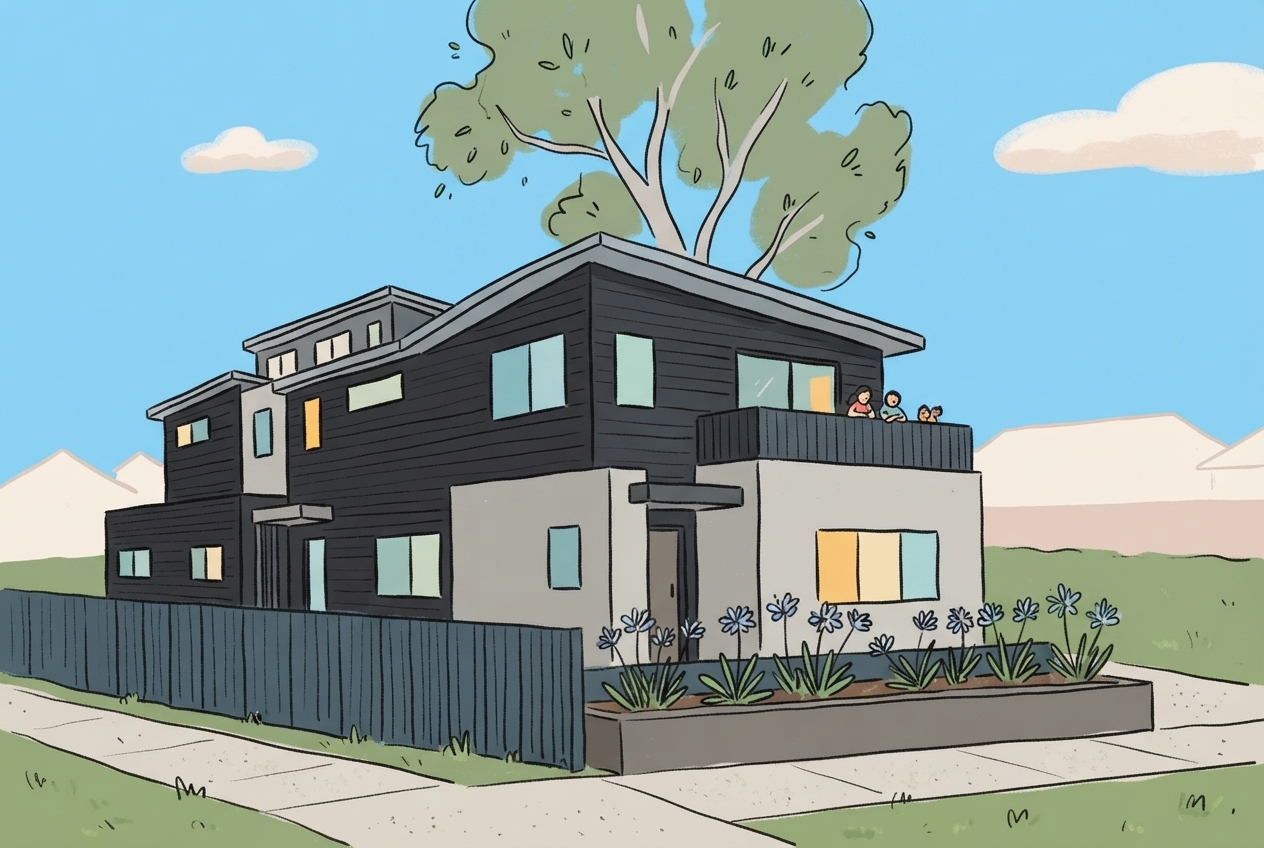 An illustration of 412 Nepean Highway, Parkdale