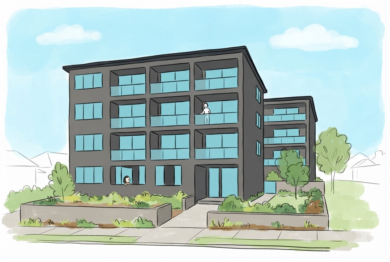 An illustration of 12 Grange Road, Carnegie