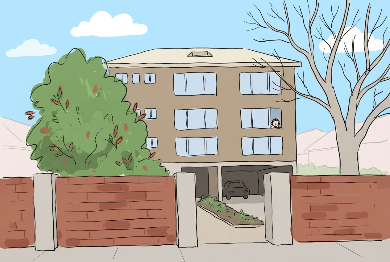 An illustration of 2 Mountain Street, South Melbourne