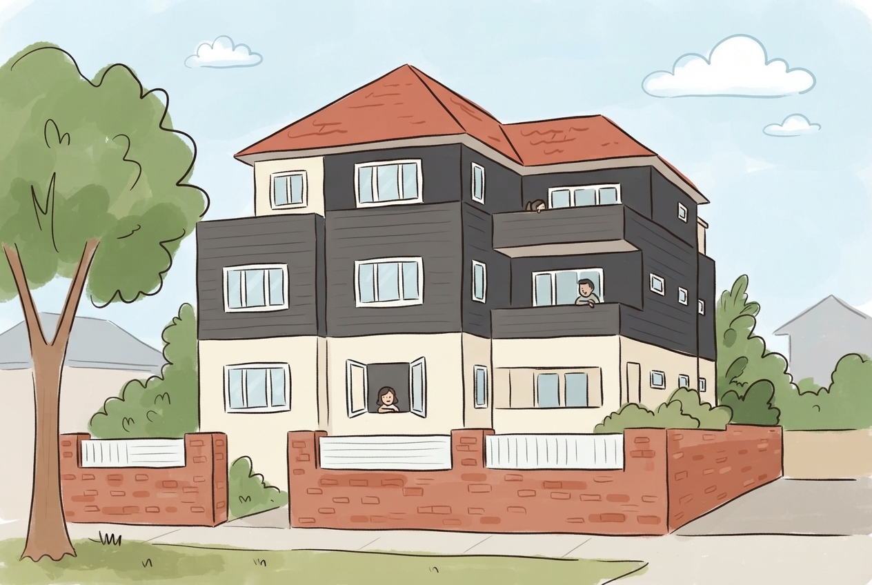 An illustration of 298 South Road, Hampton East