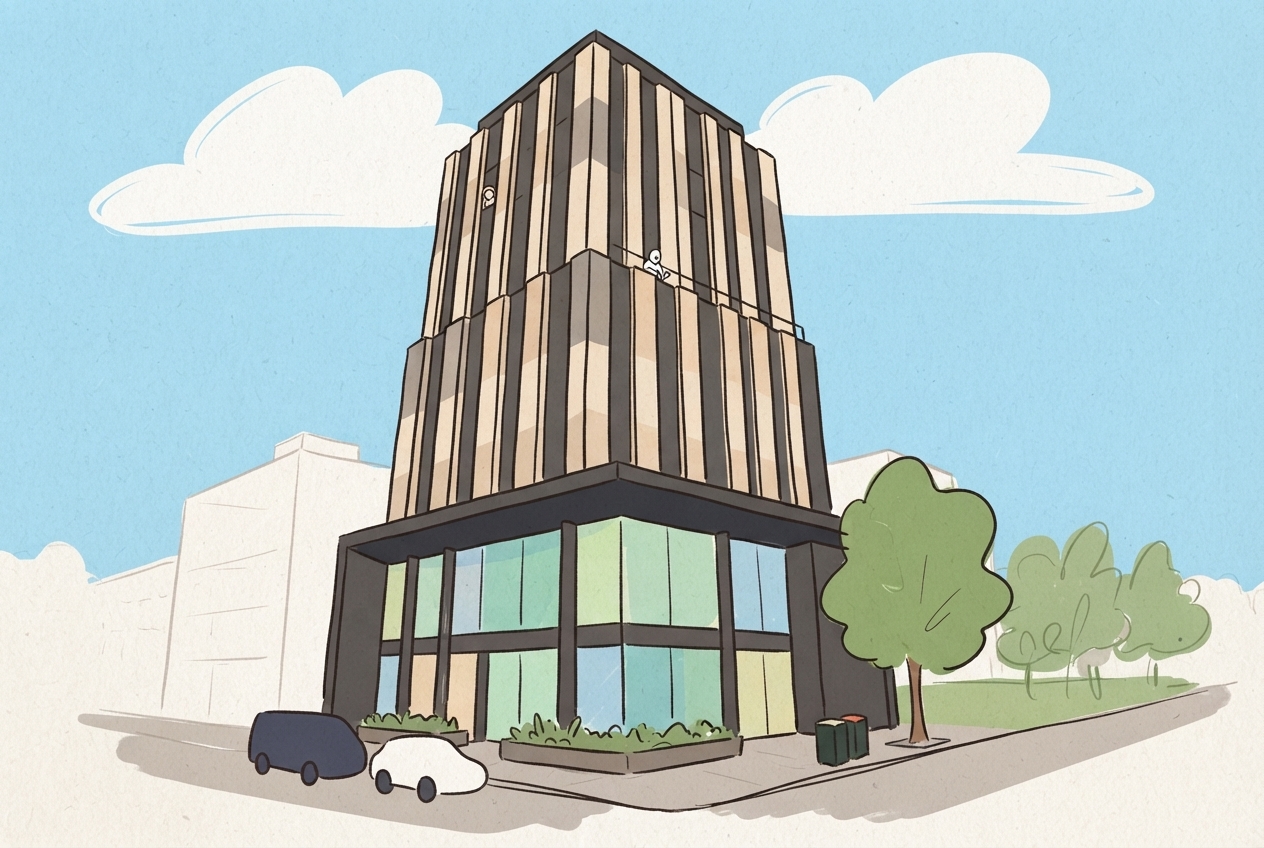 An illustration of 81 Abeckett Street, Melbourne