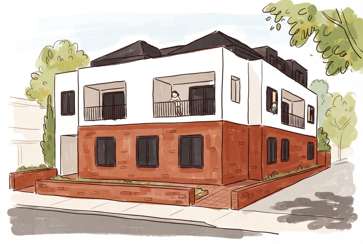 An illustration of 131 Royal Street, East Perth